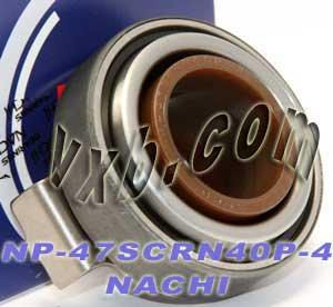 NP-47SCRN40P-4 NACHI การจัดตำแหน่งคลัตช์ด้วยตนเองแบริ่ง 31x47x23 แบริ่ง