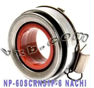 NP-60SCRN31P-6 NACHI การจัดตำแหน่งคลัตช์ตัวเองแบริ่ง 35x60x25 แบริ่ง