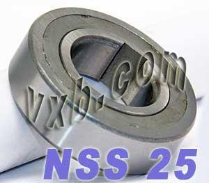 NSS25 ทางเดียว 25x52x15 มม. รองรับแบริ่งที่จำเป็นต้องใช้คลัทช์แบ็คสต็อป
