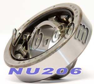 Con lăn hình trụ Nu206 mang 30x62x16mm