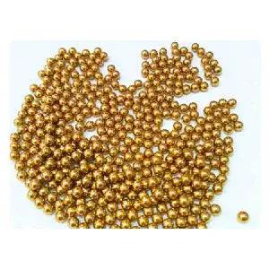 10-Pack Bearing Balls 1.8mm = 0.078"es Diameter Loose Solid Bronze/brass