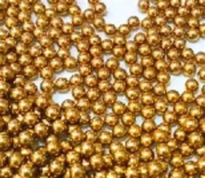 10-Pack Bearing Balls 1mm = 0.039"es Diameter Loose Solid Bronze/brass