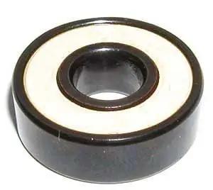 250-Pack 608B-2RS Sealed Bearings - Bronze Cage & White Seals 8x22x7mm