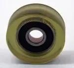 PU10x39x10-2RS PU Covered Bearing 10x39x10mm Sealed Miniature - tire