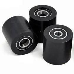 PU9x30x30-2RS Shielded Polyurethane Covered Bearing 9x30x30mm Tire