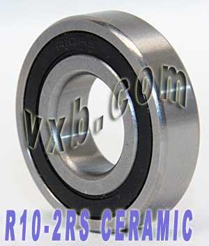 Vòng bi R10-2Rs - Gốm lai - niêm phong 5/8 "x 1-3/8 x 0.344"