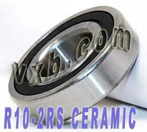 Łożysko R10-2R - hybrydowa ceramika - zamknięta 5/8 "x 1-3/8 x 0,344"