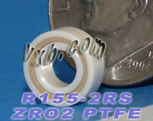 R155-2RS FULL GERAMIC BARING 5/32 "X 5/16" X 1/8 "Vòng bi thu nhỏ