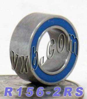 R156-2RS แบริ่ง 3/16 "x 5/16" x 1/8 " - ปิดผนึก - จิ๋ว