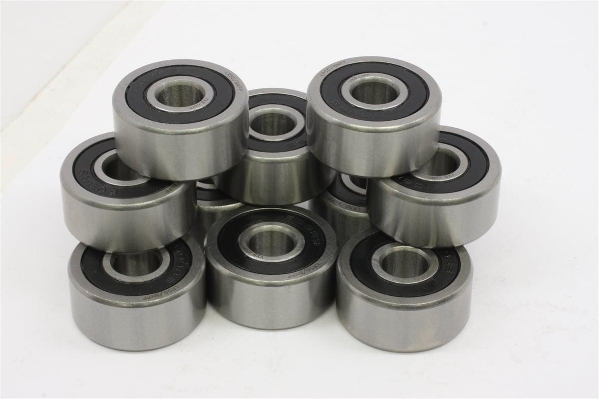10-pakowy R16-2RS-1 "ID x 2" OD x 1/2 "szerokość uszczelnionego łożyska