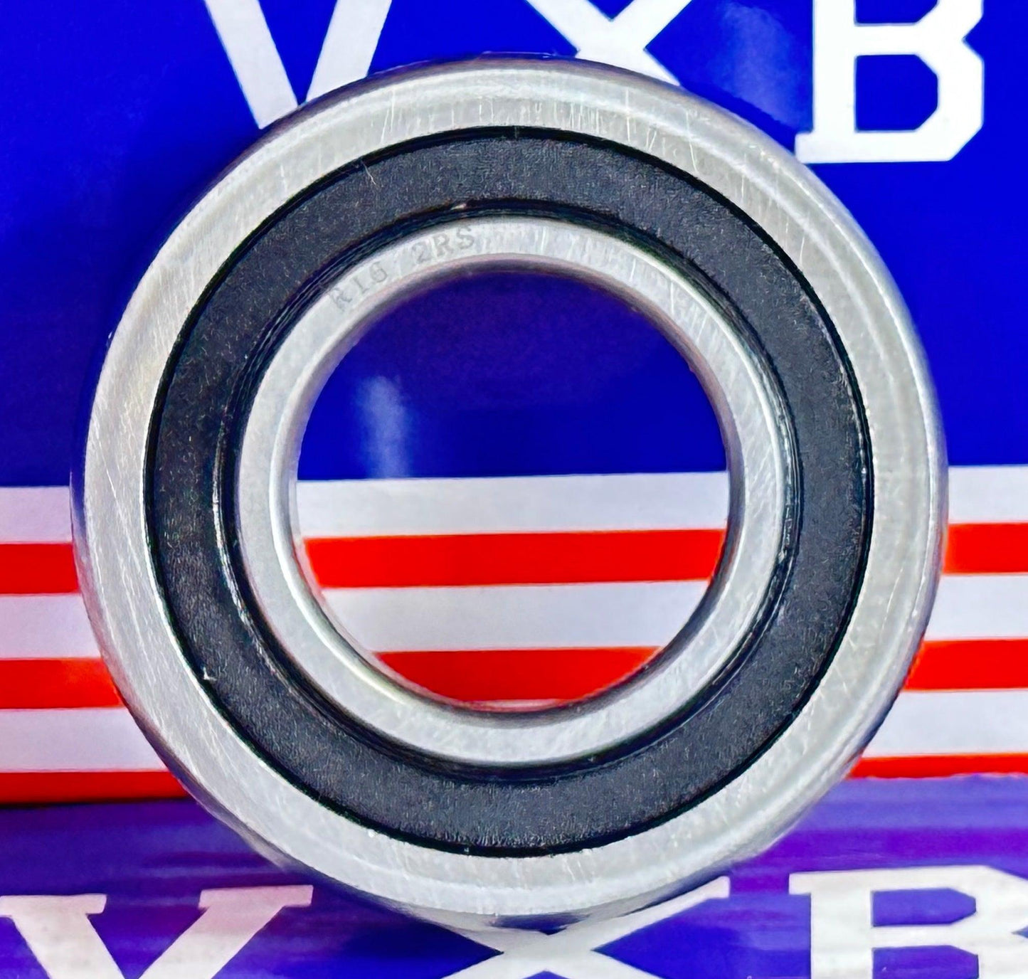 R16-2RS kogellager met afdichting en een boring van één inch - 1" binnendiameter x 2" buitendiameter x 1/2" breedte
