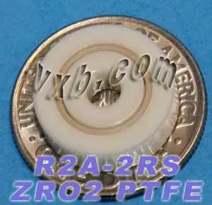 R2A-2RS 全陶瓷轴承 1/8" x 1/2" x 11/64" 微型轴承