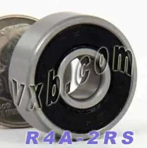 R4A-2RS Bearing 1/4" x 3/4" x 9/32" - Sealed - Miniature