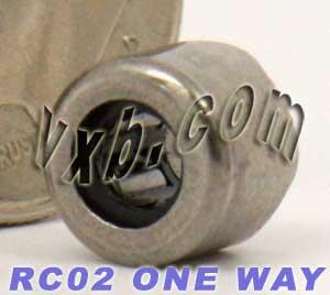 Vòng bi/ly hợp một chiều RC02 1/8 "x 9/32" x 0,236 inch