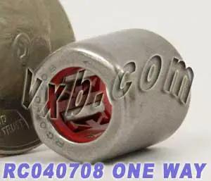 RC040708 محمل إبرة باتجاه واحد/قابض 1/4" × 7/16" × 1/2"