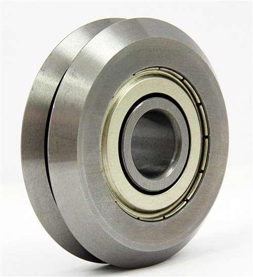 RM2ZZ Lager - 3/8" V-groef geleide kogellager