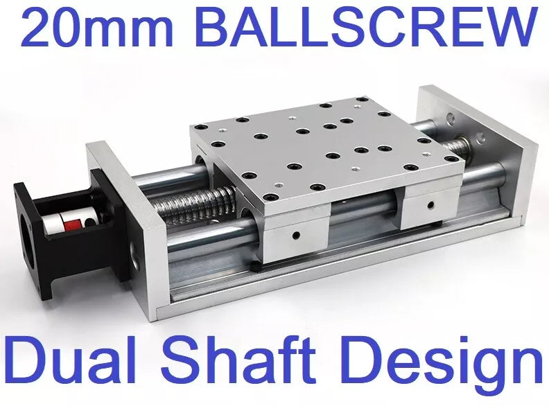 12" Linear Motion CNC Router Module - Heavy Duty Ballscrew - 20mm Lead