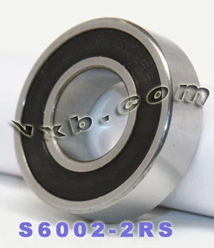 S6002-2RS łożysko ze stali nierdzewnej uszczelniono 15x32x9mm
