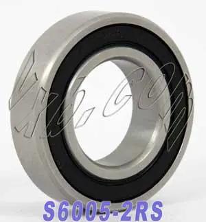 S6005-2RS Stainless Steel Bearing 25x47x12mm Sealed