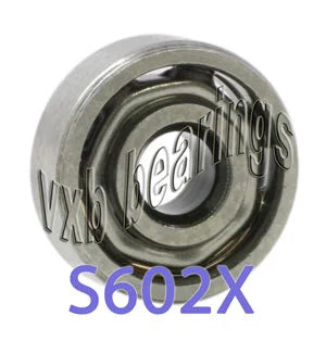 S602X แบริ่งสแตนเลสเปิด 2.5 x 8 x 2.8