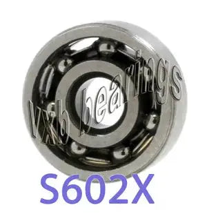 S602X lager roestvrij staal open 2,5 x 8 x 2.8