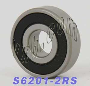 S6201-2RS Łożysko ze stali nierdzewnej 12x32x10 mm zamknięte