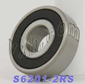 S6201-2RS Łożysko ze stali nierdzewnej 12x32x10 mm zamknięte