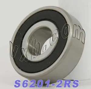 S6201-2RS Stainless Steel Bearing 12x32x10mm Sealed
