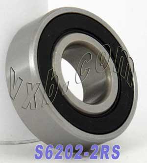 S6202-2RS Łożysko ze stali nierdzewnej 15x35x11mm - zamknięte