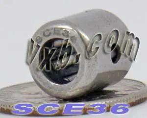 SCE36 محمل إبرة صغير 3/16" × 11/32" × 3/8"