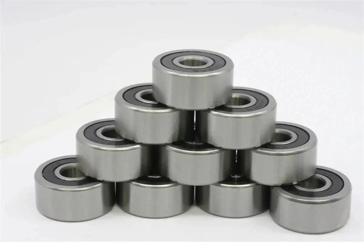 10 Pack Ceramic Hybrid Ball Bearings 5/32 Inch Sealed R155 Two Shields For High Speed Skateboards And Drones Heavy Duty Performance Plus