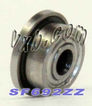 Vòng bi mặt bích SF692zz được che chắn bằng thép không gỉ 2x6x3