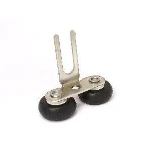 Sliding door upper roller low noise sliding roller wheel - tire wardrobe roller - PVC 39mm roller