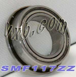 SMF117zz Flanged Bearing Shielded Stainless สตีล 7x11x3 Bearing