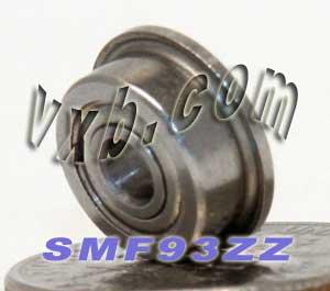 SMF93ZZ 3x9x4 Băng thông bằng thép không gỉ Vòng bi không gỉ