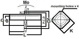 SMKC10GUU NB ตลับลูกปืนเชิงเส้นขนาดเล็กแบบเลื่อน 10mm