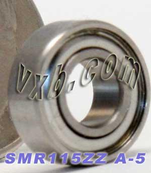 SMR115zz stal nierdzewna ABEC-5 łożyska osłonięte 5x11x4 łożysko