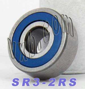 SR3-2RS แบริ่ง 3/16 "x 1/2" x 0.196 " - สแตนเลส - ปิดผนึก