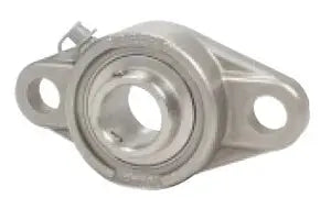 SSUCFT206-18 Stainless Steel Flange Unit 2-Bolt 1 1/8 Bore Mounted Bearing