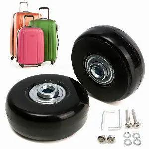 Travel Bags Replacement Luggage Wheels Set Universal Suitcase Repair Kit Axles Wrench Bearing Skate Wheel Roller 45MM