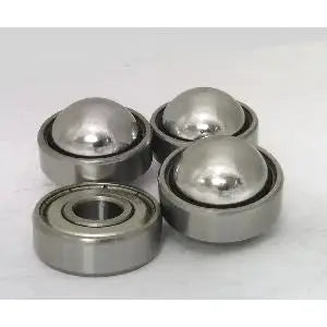 Tri Fidget Spinner Bearing Kit : Center Shielded Bearing & 3 Outer Counterweight Bearing