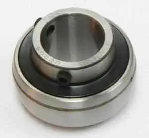 UC207 35 mm aslager inzetstuk gemonteerd lager