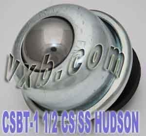 1-1/2" Stud Type Ball Transfer CSBT-1-1/2" CS/SS 3/8" Threaded Stem