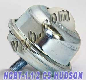 1-1/2" Stud Type Ball transfer Carbon Steel 3/8" Threaded Stem