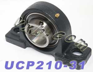 Łożysko 1-15/16 UCP-210-31 + Łożysko zamontowane w obudowie typu pillow block
