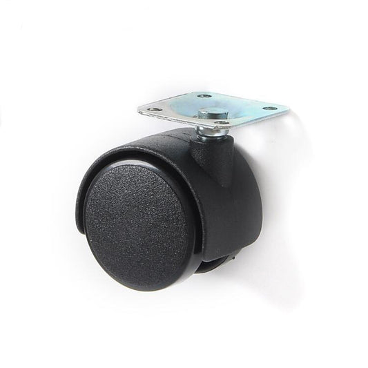 1.18"inch Nylon Caster Wheel 66 Lbs - Top Plate Mount