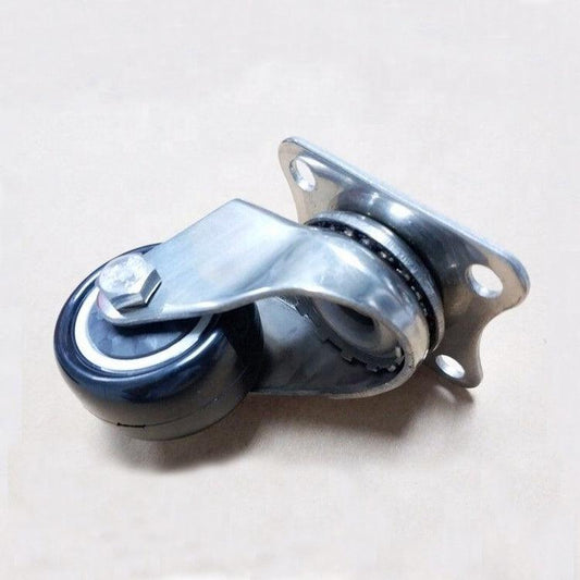 1.5"inch Caster Wheel Stainless Steel PU - Top Plate Mount