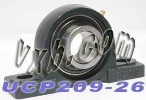 1-5/8 Rulman UCP-209-26 + Yastık Bloğu dökme gövde monte edilmiş yatak