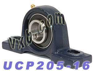 1" ID - UCP205-16 + Pillow Block Cast Housing Mounted Bearing