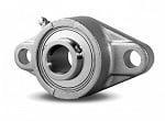 1" 2-Bolt Stainless Steel Mounted Bearing Unit SSUCFL205-16